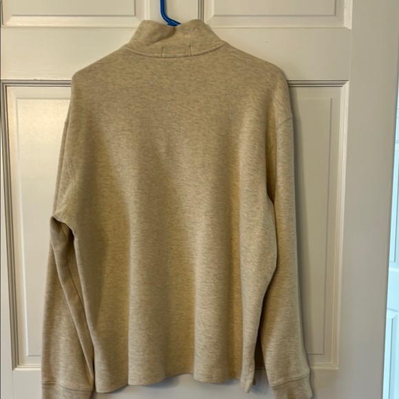 Polo by Ralph Lauren Beige Quarter-Zip Sweater for Men - Picture 7 of 8